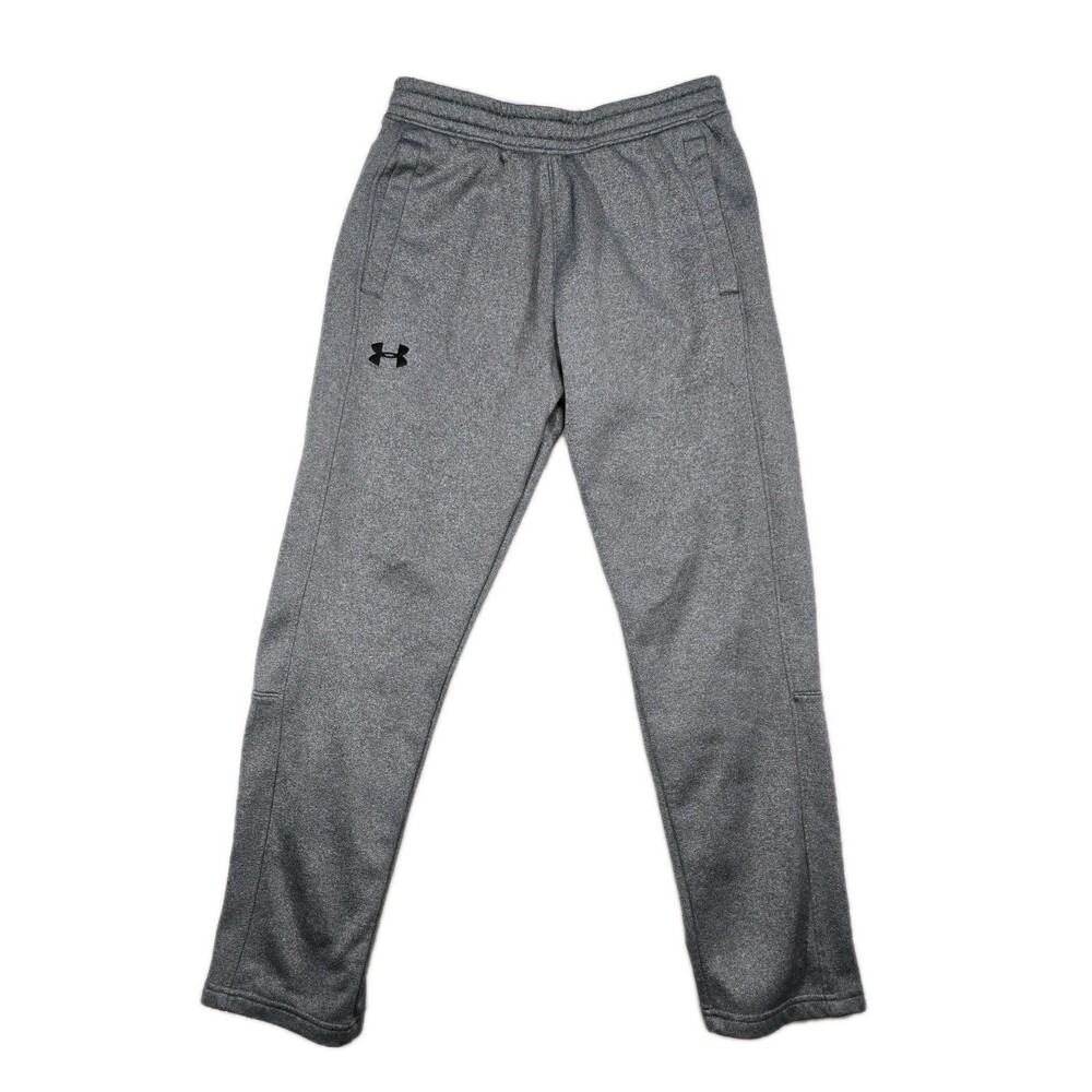 Mens Under Armour ColdGear Sweatpants Gray Medium 28x29.5